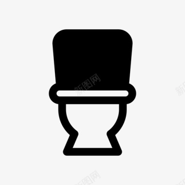 卫生间浴室碗图标图标