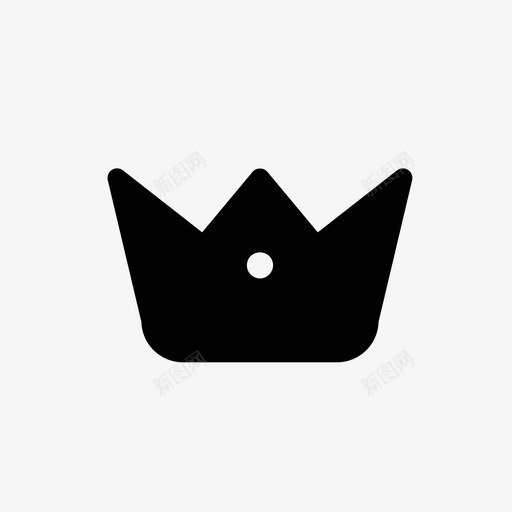 皇冠徽章物品图标svg_新图网 https://ixintu.com jwellery kingscrown miniiconset综合办公室 徽章 物品 皇冠