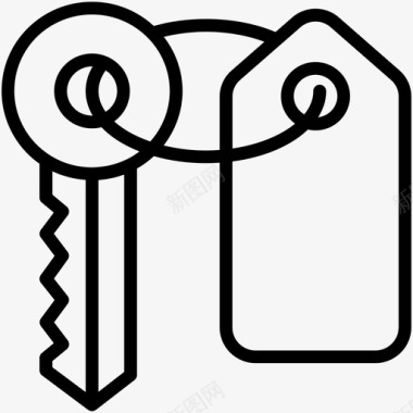 钥匙门钥匙房门钥匙图标图标