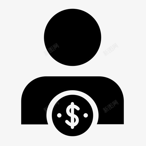 收入利润薪金图标svg_新图网 https://ixintu.com 个人收入 利润 收入 用户集合2 薪金 财富
