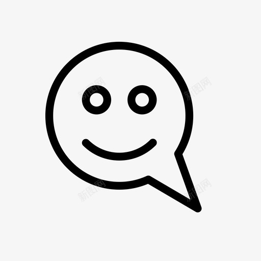 微笑开发图标svg_新图网 https://ixintu.com 开发 微笑 数字开发和设计 脸 表情 设计