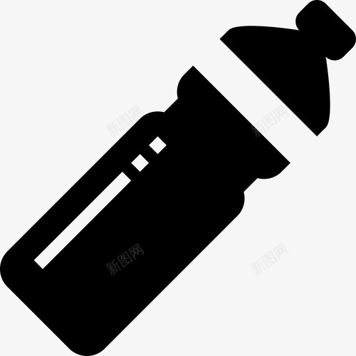矿泉水瓶饮料饮用水图标svg_新图网 https://ixintu.com 保温瓶 口渴 塑料 家用工具和器具 矿泉水瓶 饮料 饮用水