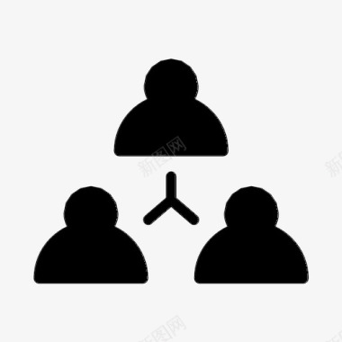 沟通商业合作图标图标