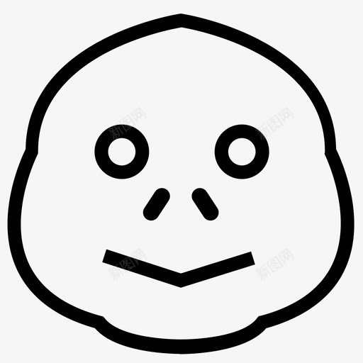 乌龟脸动物头图标svg_新图网 https://ixintu.com 乌龟 乌龟脸 动物 头