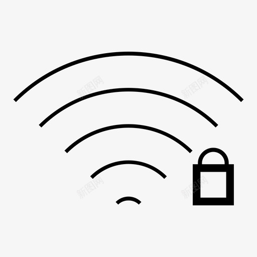 wifi网络密码密码保护图标svg_新图网 https://ixintu.com internet密码安全wifi网络密码 wifi wifi锁定 受保护wifi 安全wifi 密码保护 网络密码