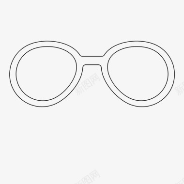 眼镜眼睛男人图标图标