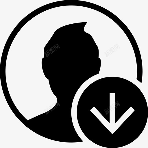 个人资料头像身份证图标svg_新图网 https://ixintu.com 个人资料下载 人 头像 移动 身份证