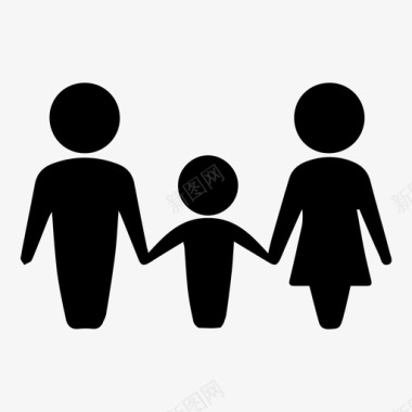 家庭人家庭偶像图标图标