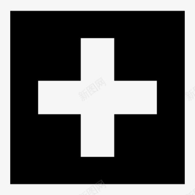 瑞士国旗国家国旗图标图标