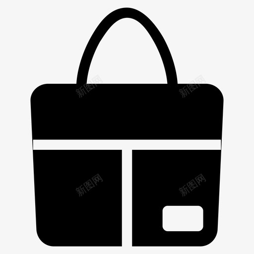 包商务正式包图标svg_新图网 https://ixintu.com 包 商务 旅游 正式包 购物袋 钱包