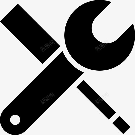 维护固定修理图标svg_新图网 https://ixintu.com 修理 固定 工作 工具 扳手 接口 维修 维护 螺丝刀