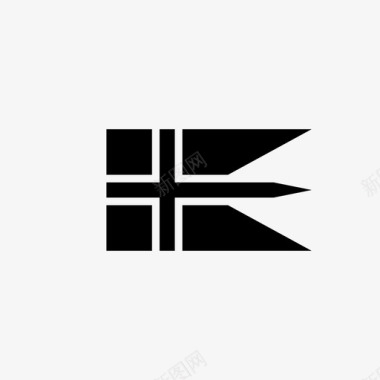 挪威战旗国旗战旗图标图标