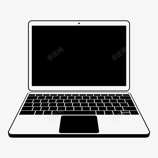笔记本电脑电脑高科技图标svg_新图网 https://ixintu.com 便携式 电脑 科技 笔记本 笔记本电脑 高科技