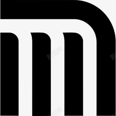 墨西哥城地铁标志metrologos图标图标