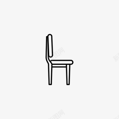 椅子餐椅办公椅图标图标