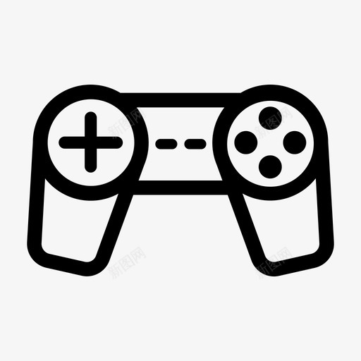 控制器gamepadplaystation图标svg_新图网 https://ixintu.com gamepad playstation 控制器 视频游戏