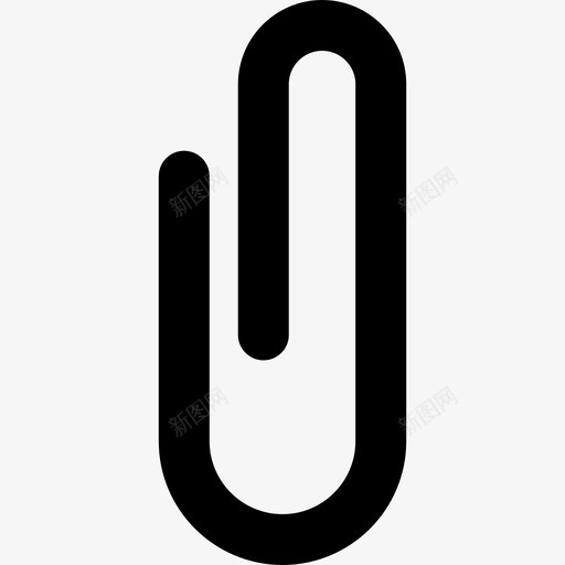 回形针连接符号接口仪表板图标svg_新图网 https://ixintu.com 仪表板 回形针连接符号 接口