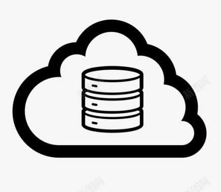 云服务器云存储代理服务器图标图标
