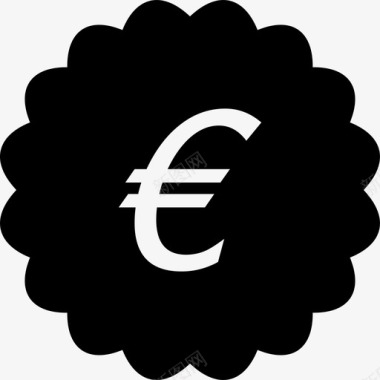 欧元货币欧洲图标图标