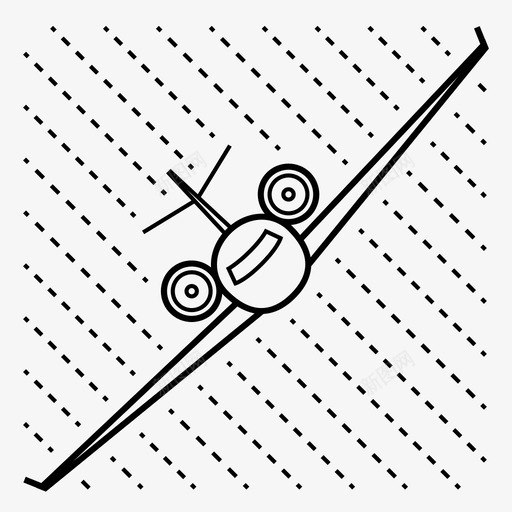 风暴飞行降雨湍流图标svg_新图网 https://ixintu.com 不稳定 机场 湍流 降雨 风暴飞行 飞机旅行