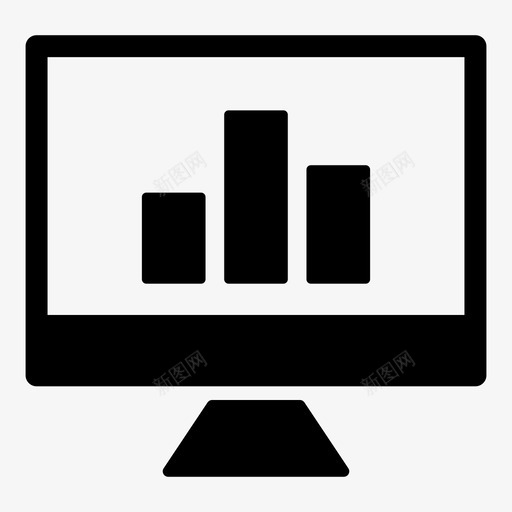 统计数据屏幕分析栏图标svg_新图网 https://ixintu.com 1 分析栏 屏幕 统计数据