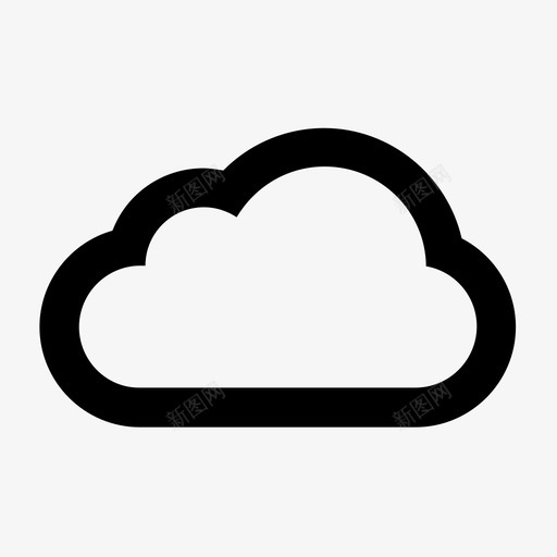 云数据安全图标svg_新图网 https://ixintu.com 云 安全 数据 服务