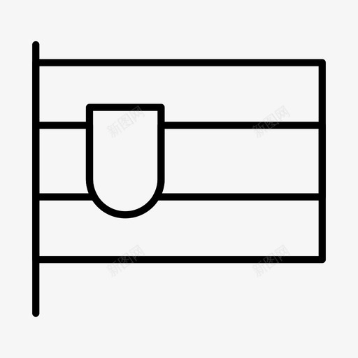 国旗国家世界图标svg_新图网 https://ixintu.com 世界 国家 国旗 简单