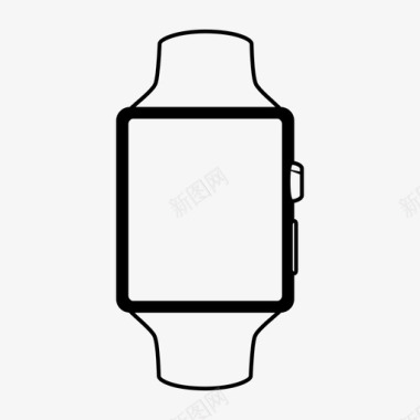 智能手表苹果移动图标图标
