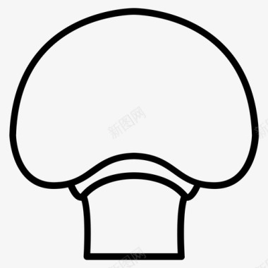 蘑菇食物菜园图标图标