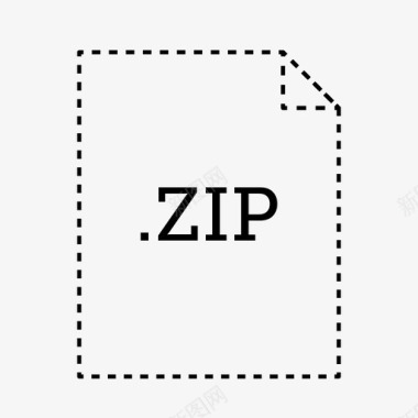 zip文件文档文件类型图标图标