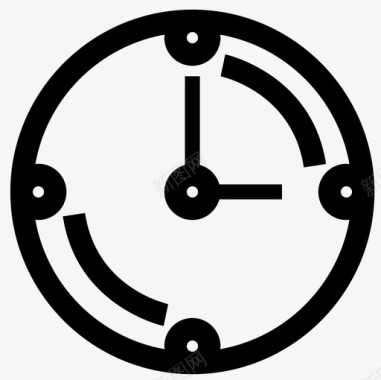 时钟日子生活图标图标