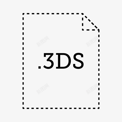 3ds文件文档文件类型图标svg_新图网 https://ixintu.com 3ds文件 应用程序和文件类型 文件类型 文档