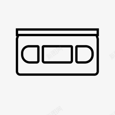 vhs电影磁带图标图标