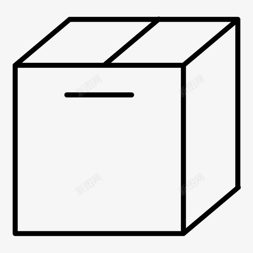 箱子纸箱移动图标svg_新图网 https://ixintu.com 移动 箱子 纸箱