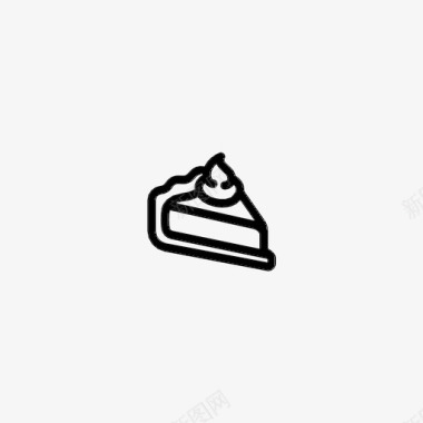 派片蛋糕奶油图标图标