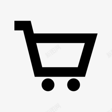 购物车网上商店购物者图标图标