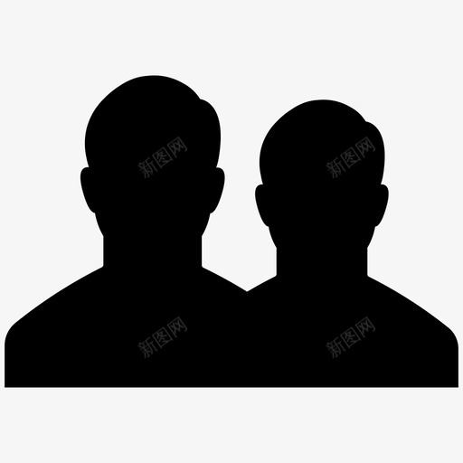 联系人头像男人图标svg_新图网 https://ixintu.com 人物 人物第一卷 头像 用户 男人 联系人