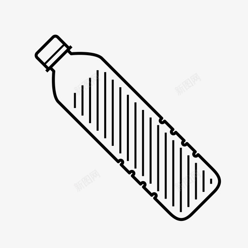 水瓶饮料消费品图标svg_新图网 https://ixintu.com 水容器 水瓶 消费品 液体 灌装 饮料