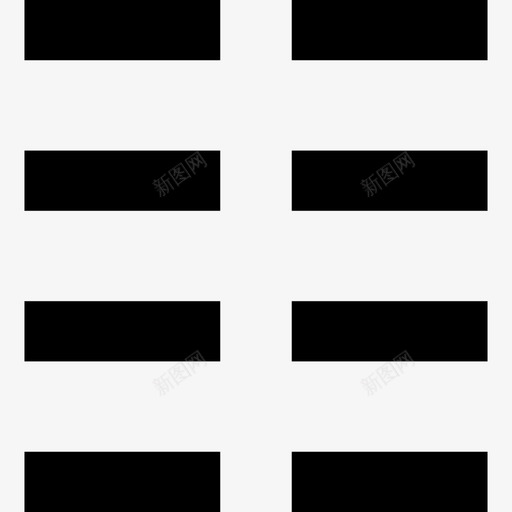 八个矩形分成两列界面仪表板图标svg_新图网 https://ixintu.com 仪表板 八个矩形分成两列 界面
