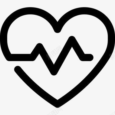 心率监护仪心跳心率图标图标