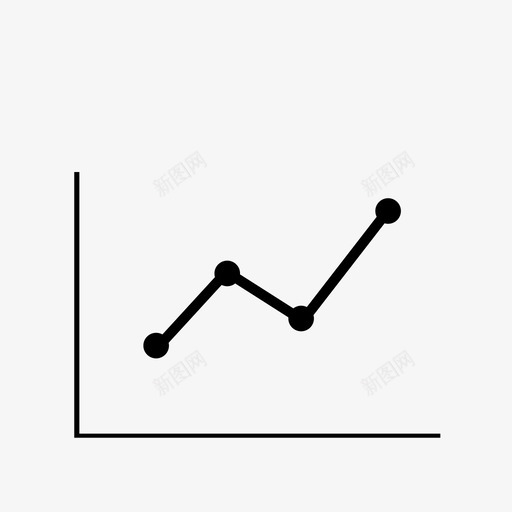 线图图直方图图标svg_新图网 https://ixintu.com 图 直方图 线图 递增图