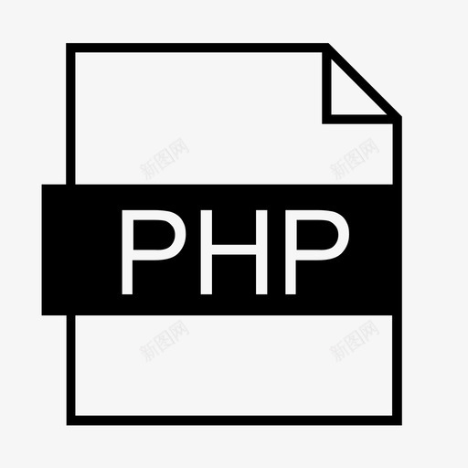 php扩展名文件图标svg_新图网 https://ixintu.com php php文件格式 php文档 扩展名 文件图标 文件类型 文件类型扩展名2