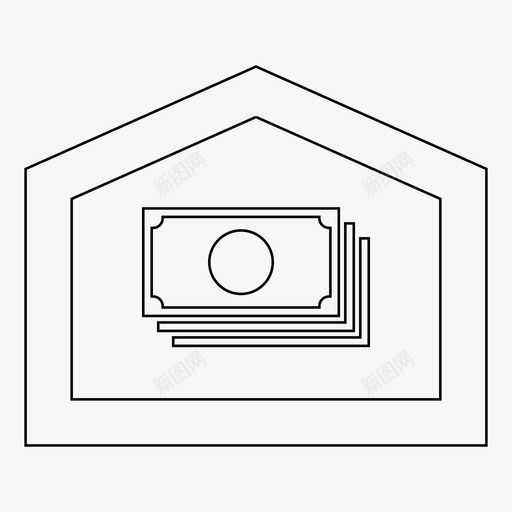 银行银行金库金融图标svg_新图网 https://ixintu.com 机构 货币 货币银行 金融 银行 银行金库