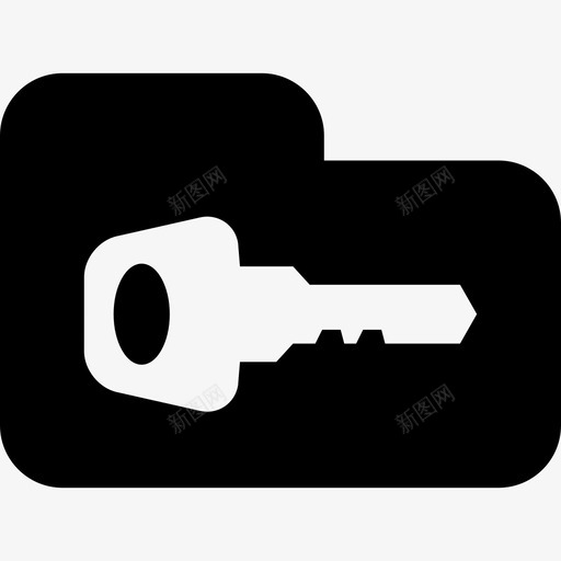 文件夹钥匙安全钥匙和锁图标svg_新图网 https://ixintu.com 安全 文件夹钥匙 钥匙和锁