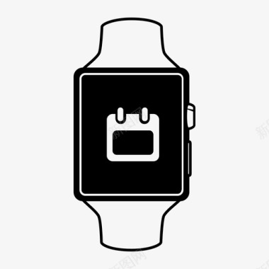 智能手表日历苹果手机图标图标