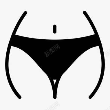 内衣内裤女人图标图标