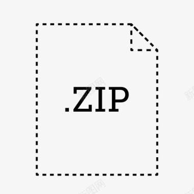 zip文件文档文件类型图标图标