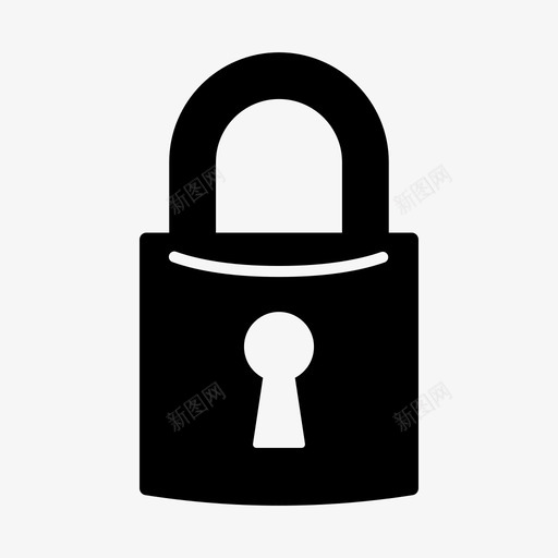 锁入口安全图标svg_新图网 https://ixintu.com 入口 安全 锁