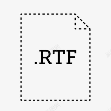 rtf文件文件文件类型图标图标