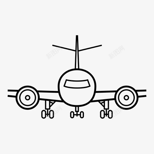 客机喷气式飞机窄体飞机图标svg_新图网 https://ixintu.com 单通道飞机 喷气式飞机 客机 机场 窄体飞机 运输机 飞机旅行